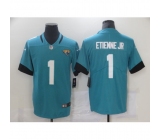 Men's Jacksonville Jaguars #1 Travis Etienne Jr. Blue Nike 2021 Alternate Limited Jersey