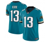 Men's Jacksonville Jaguars #13 Christian Kirk Teal 2024 F.U.S.E. Prowler Throwback Vapor Limited Football Stitched Jersey