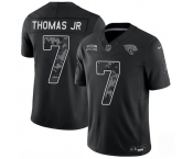 Men's Jacksonville Jaguars #7 Brian Thomas Jr. Black F.U.S.E. 2026 Salute to Service Limited Football Stitched Jersey Men's Jacksonville Jaguars #7 Brian Thomas Jr. Black F.U.S.E. 2026 Salute to Service Limited Football Stitched Jersey