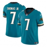 Men's Jacksonville Jaguars #7 Brian Thomas Jr Teal 2025 F.U.S.E. Prowler Throwback Vapor Untouchable Football Stitched Jersey