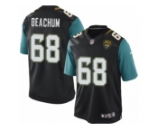 Men's Nike Jacksonville Jaguars #68 Kelvin Beachum Limited Black Alternate NFL Jersey