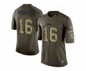 nike nfl jerseys jacksonville jaguars #16 robinson army green[nike Limited Salute To Service]