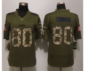 nike nfl jerseys jacksonville jaguars #80 thomas army green[nike Limited Salute To Service]