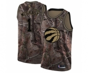 Youth Nike Toronto Raptors #1 Tracy Mcgrady Swingman Camo Realtree Collection NBA Jersey