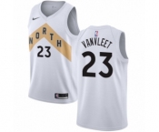 Youth Nike Toronto Raptors #23 Fred VanVleet Swingman White NBA Jersey - City Edition