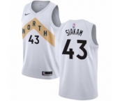 Youth Nike Toronto Raptors #43 Pascal Siakam Swingman White NBA Jersey - City Edition