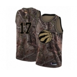 Youth Toronto Raptors #17 Jeremy Lin Swingman Camo Realtree Collection 2019 Basketball Finals Bound Jersey