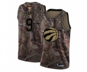 Youth Toronto Raptors #9 Serge Ibaka Swingman Camo Realtree Collection 2019 Basketball Finals Bound Jersey