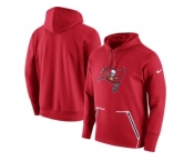 Men Tampa Bay Buccaneers Nike Red Champ Drive Vapor Speed Pullover Hoodie