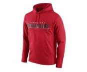 Men Tampa Bay Buccaneers Nike Red Circuit Wordmark Essential Performance Pullover Hoodie