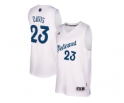 Men's New Orleans Pelicans #23 Anthony Davis White 2016 Christmas Day NBA Swingman Jersey