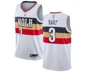 Pelicans #3 Josh Hart White Basketball Swingman Earned Edition Jersey