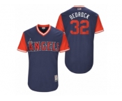 Men's 2017 Little League World Series Angels Cam Bedrosian #32 Bedrock Navy Jersey