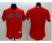 Men Boston Red Sox Blank Majestic red Flexbase Authentic Collection Player Jersey