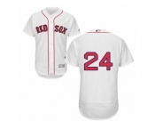 Men's Majestic Boston Red Sox #24 David Price White Flexbase Authentic Collection MLB Jersey