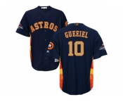 Men Houston Astros #10 Yuli Gurriel Navy 2018 Gold Program Cool Base Stitched Baseball Jersey Men Houston Astros #10 Yuli Gurriel Navy 2018 Gold Program Cool Base Stitched Baseball Jersey