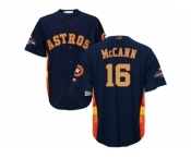 Men Houston Astros #16 Brian McCann Navy 2018 Gold Program Cool Base Stitched Baseball Jersey Men Houston Astros #16 Brian McCann Navy 2018 Gold Program Cool Base Stitched Baseball Jersey