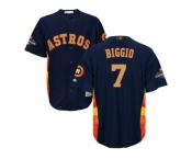 Men Houston Astros #7 Craig Biggio Navy 2018 Gold Program Cool Base Stitched Baseball Jersey Men Houston Astros #7 Craig Biggio Navy 2018 Gold Program Cool Base Stitched Baseball Jersey