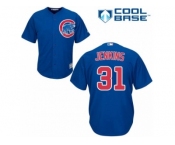 Men's Majestic Chicago Cubs #31 Fergie Jenkins Replica Royal Blue Alternate Cool Base MLB Jersey