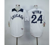 mlb jerseys chicago white sox #24 wynn white[m&n][wynn]