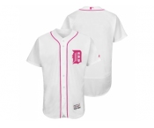 Detroit Tigers Blank White Home 2016 Mother's Day Flex Base Jersey