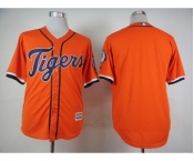 Men Detroit Tigers Blank Orange 2016 Official Cool Base Jersey