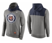 Men's Detroit Tigers Nike Gray Cooperstown Collection Hybrid Pullover Hoodie_1
