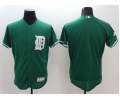 Men's Detroit Tigers blank Majestic Green Celtic Flexbase Authentic Collection Jersey
