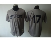 Mitchell And Ness 1968 Detroit Tigers #17 Denny McLain Grey Stitched Baseball Jersey