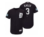 en's Detroit Tigers #3 Ian Klnsler 2017 Spring Training Flex Base Authentic Collection Stitched Baseball Jersey