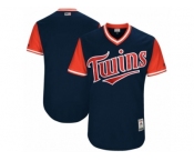 Men's 2017 Little League World Series Minnesota Twins Navy Jersey