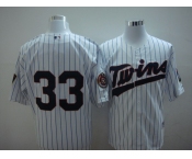 mlb minnesota twins #33 morneau white 50th
