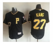Pittsburgh Pirates #27 Jung-ho Kang Black Flexbase Authentic Collection Stitched Baseball Jersey
