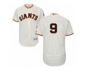 Men's Majestic San Francisco Giants #9 Brandon Belt Cream Flexbase Authentic Collection MLB Jersey