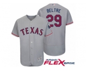 Men Texas Rangers #29 Adrian Beltre Gray Stars & Stripes 2016 Independence Day Flex Base Jersey