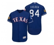 Men's Texas Rangers #94 Prince Fielder 2017 Spring Training Flex Base Authentic Collection Stitched Baseball Jersey