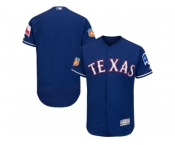 Texas Rangers Blank Blue 2017 Spring Training Flexbase Authentic Collection Stitched Baseball Jersey