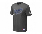 MLB Kansas City Royals D.Grey Nike Short Sleeve Practice T-Shirt