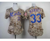 women mlb jerseys new york mets #33 harvey camo[2014 new]