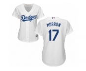 Women's Majestic Los Angeles Dodgers #17 Brandon Morrow Replica White Home Cool Base MLB Jersey