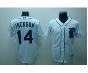 youth mlb jerseys detroit tigers #14 jackson white
