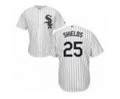 Youth Majestic Chicago White Sox #25 James Shields Replica White Home Cool Base MLB Jersey