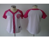 women mlb chicago cubs blank white pink[2012]