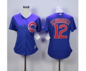 women mlb jerseys chicago cubs #12 schwarber blue[schwarber]