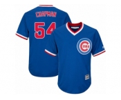 Youth Majestic Chicago Cubs #54 Aroldis Chapman Authentic Royal Blue Cooperstown Cool Base MLB Jersey