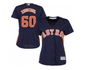 Women's Houston Astros #60 Dallas Keuchel Navy Blue Alternate Stitched MLB Jersey