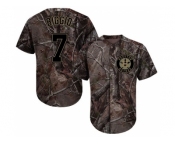 Youth Houston Astros #7 Craig Biggio Camo Realtree Collection Cool Base Stitched MLB Jersey