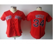 women mlb jerseys boston red sox #34 ortiz red