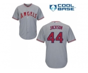 Youth Los Angeles Angels Of Anaheim #44 Reggie Jackson Grey Cool Base Stitched MLB Jersey