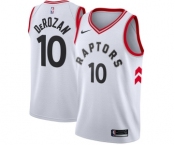 Women's Nike Toronto Raptors #10 DeMar DeRozan Swingman White NBA Jersey - Association Edition